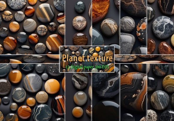 Colorful Stones Texture: A Vital Backgrounds Asset for Creative Projects