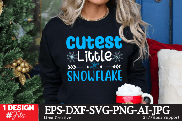 Cutest Little Snowflake Review for T-Shirt Designs & Content