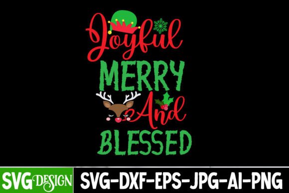 Joyful Merry and Blessed SVG Design Review