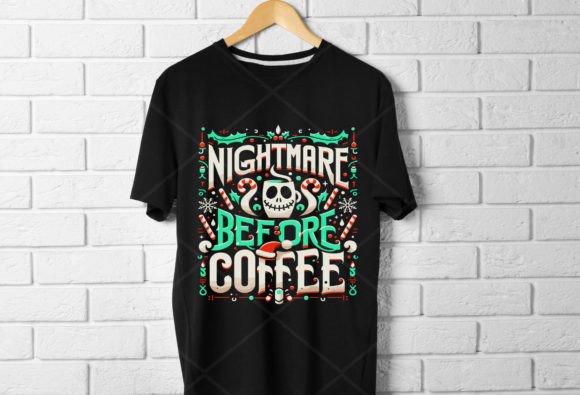 Nightmare Before Coffee Svg Png Review