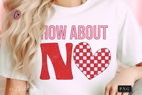 Retro How About No PNG for Crafts and Design